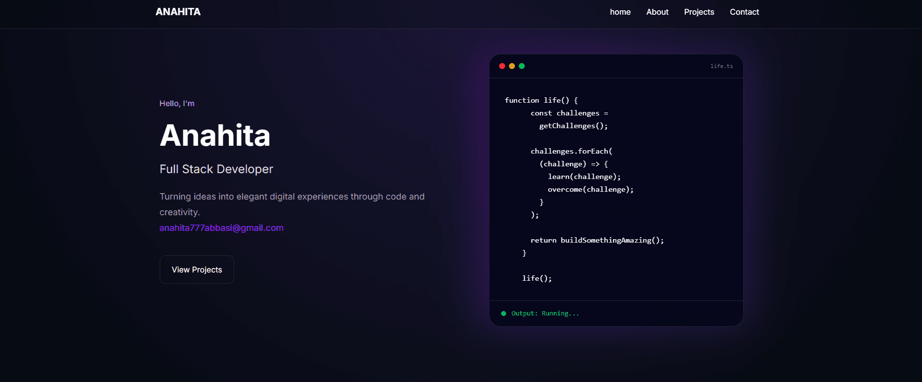 Personal Portfolio